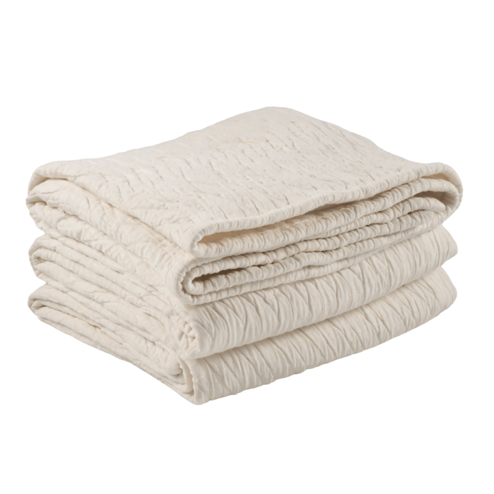 Shores Gauze Quilt - Dove White - Our Boat House