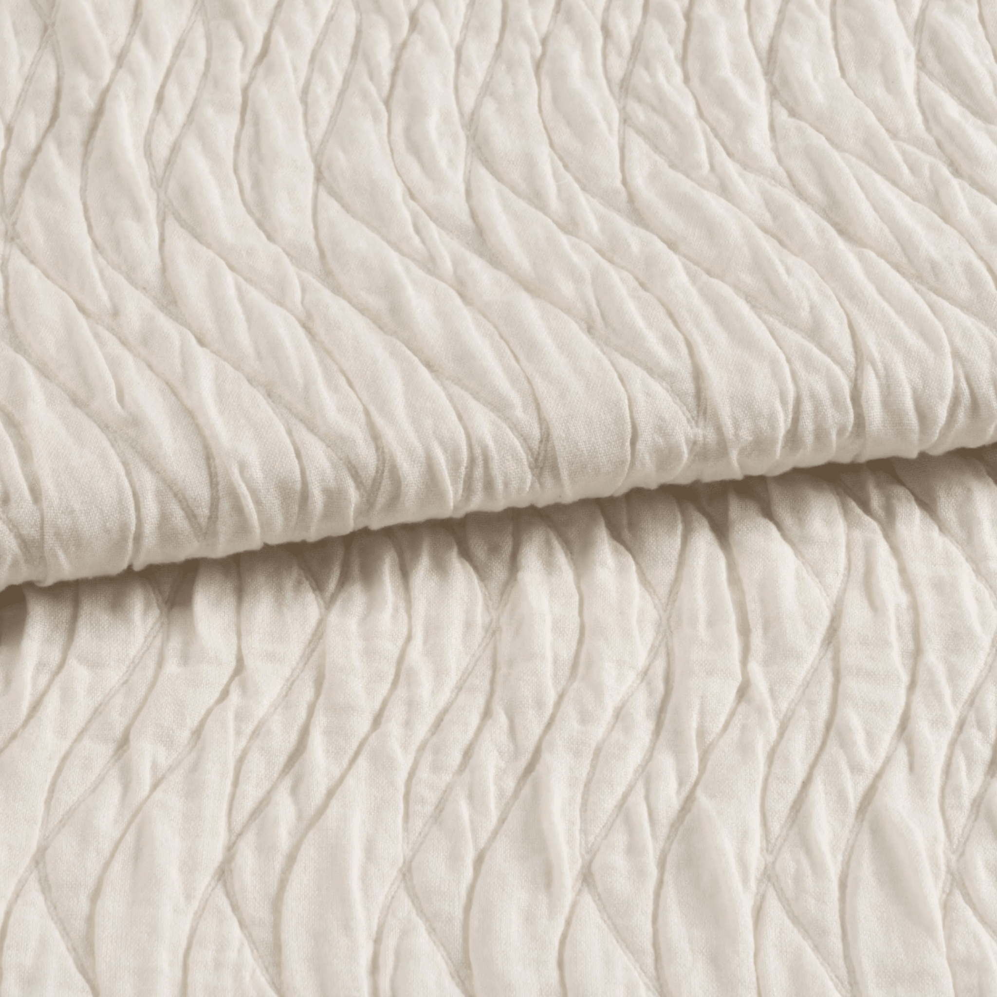 Shores Gauze Quilt - Dove White - Our Boat House