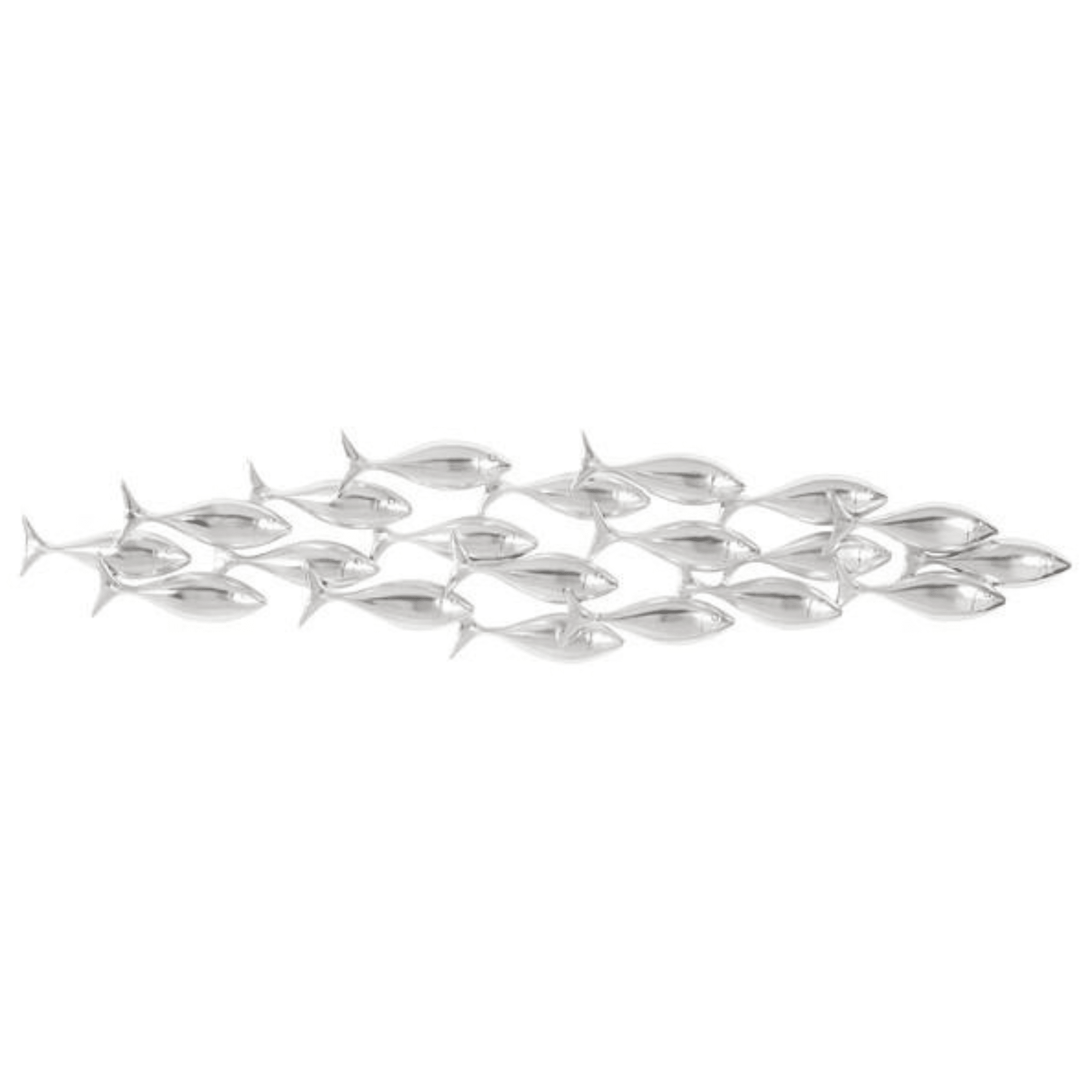 Silver Leaf School of Fish Wall Decor - Our Boat House