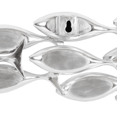 Silver Leaf School of Fish Wall Decor - Our Boat House