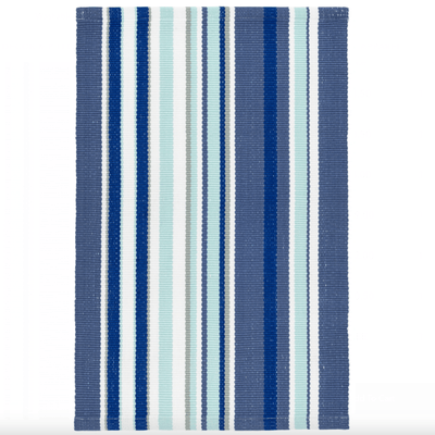 Skyler Stripe Handwoven Indoor/Outdoor Rug - Our Boat House