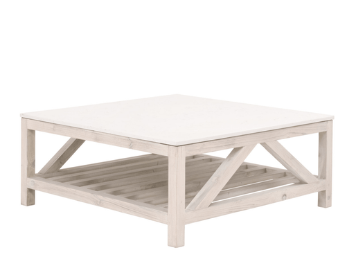 Solana Beach Collection - Square Coffee Table - Our Boat House