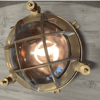 Solid Brass Four Bar Light - Our Boat House