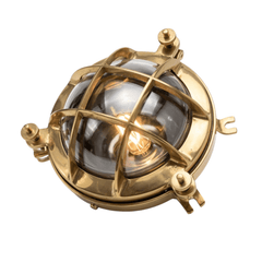 Solid Brass Four Bar Light - Our Boat House