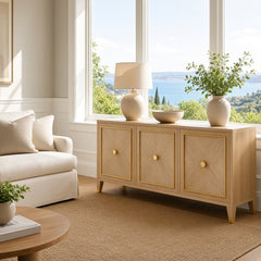 Solstice Three-Door Credenza - Our Boat House