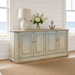 South Wellfleet Sideboard in Distressed Blue - Two Sizes - Our Boat House