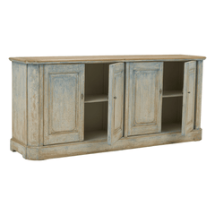 South Wellfleet Sideboard in Distressed Blue - Two Sizes - Our Boat House