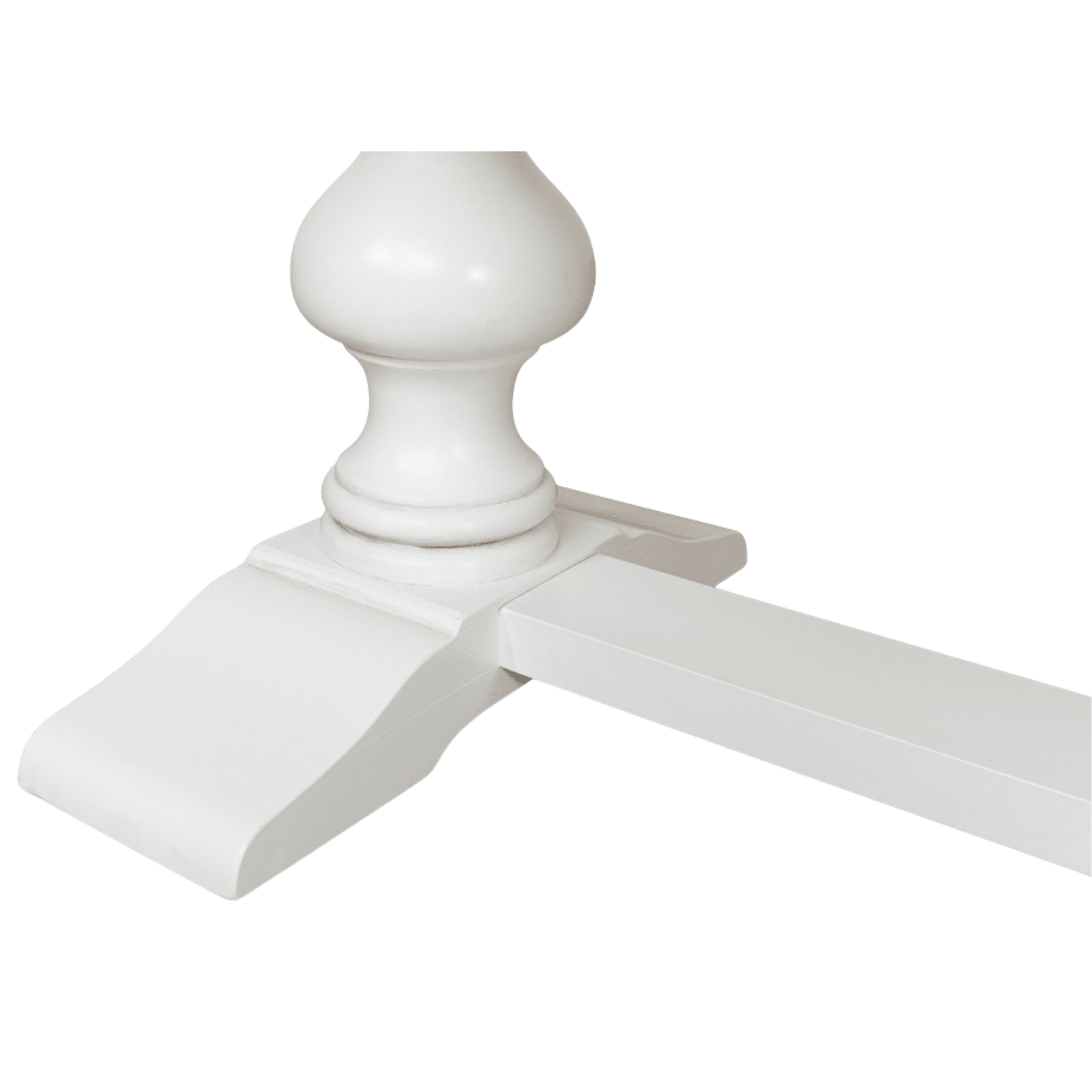 Southern Shores White Trestle Dining Table - Our Boat House