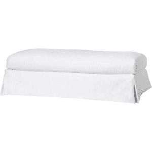 St. Bart's 60in Slipcovered Ottoman/Bench - Our Boat House