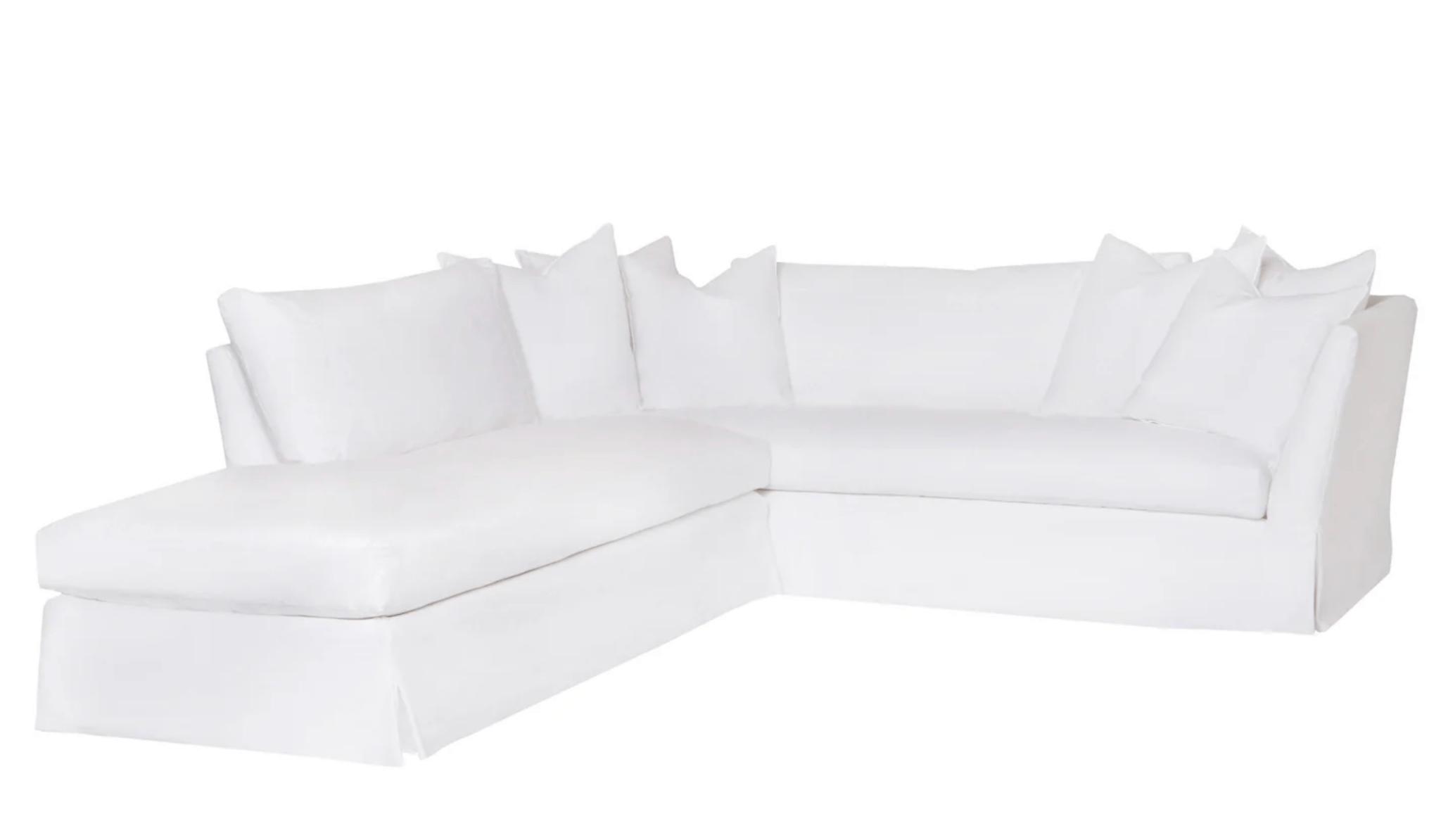 St. Bart's Slipcovered Sectional I - Our Boat House