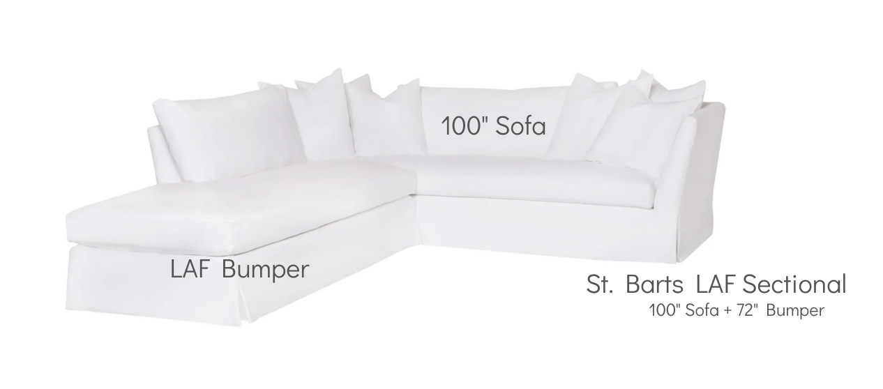 St. Bart's Slipcovered Sectional I - Our Boat House