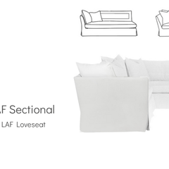 St. Bart's Slipcovered Sectional II - Our Boat House