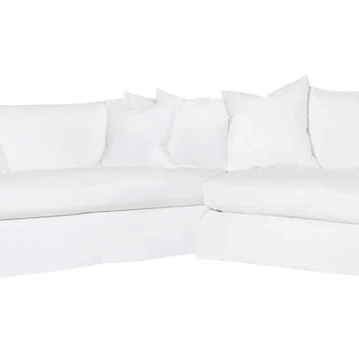 St. Bart's Slipcovered Sectional II - Our Boat House