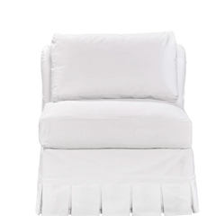 St. Croix Slipcovered Swivel Chair - Our Boat House