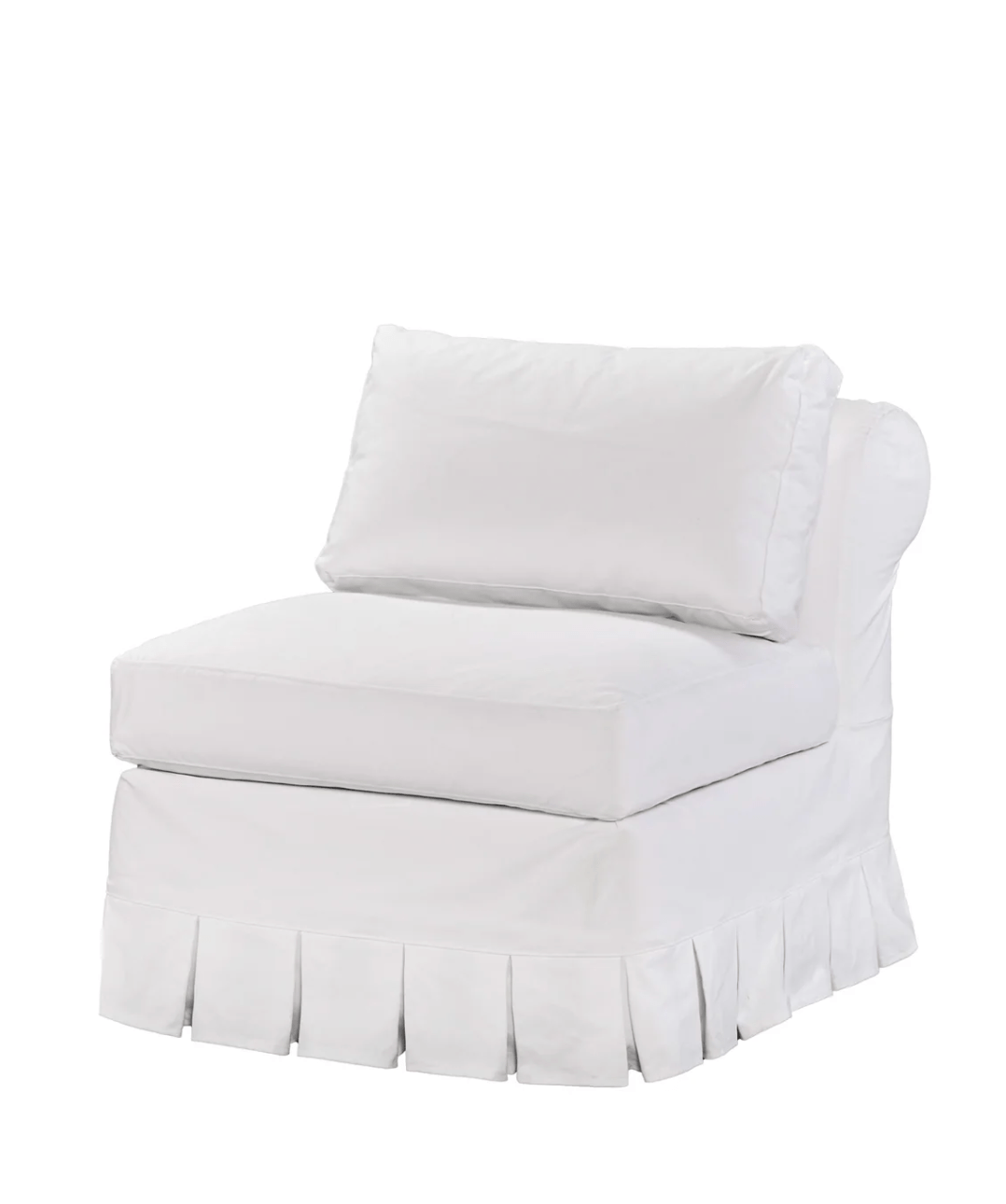 St. Croix Slipcovered Swivel Chair - Our Boat House