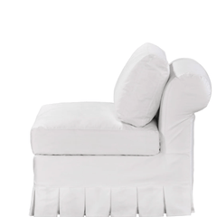 St. Croix Slipcovered Swivel Chair - Our Boat House