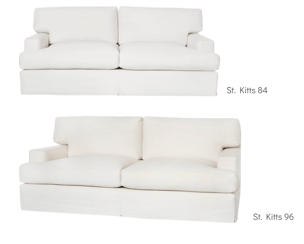 St. Kitts Slipcovered Sofa - Our Boat House