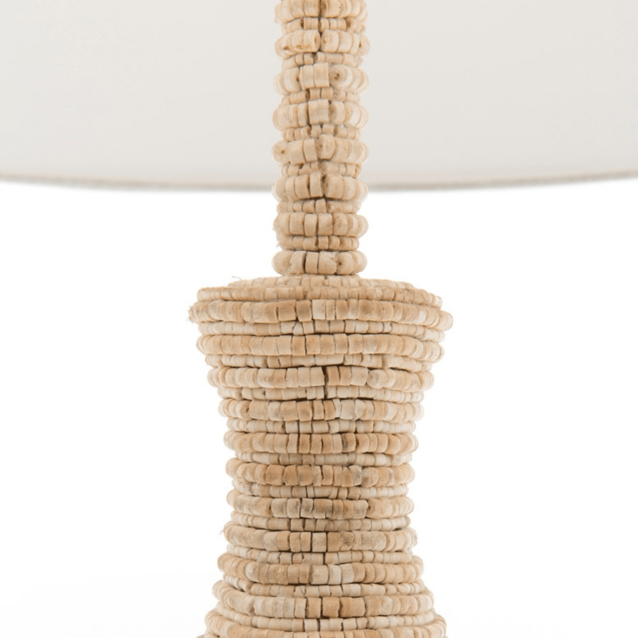 St. Thomas Coco Bead Floor Lamp - Our Boat House