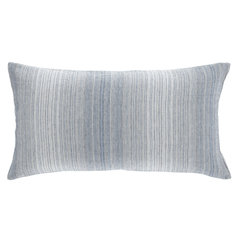 Sterling Stripe Linen Sham - Blue - Our Boat House