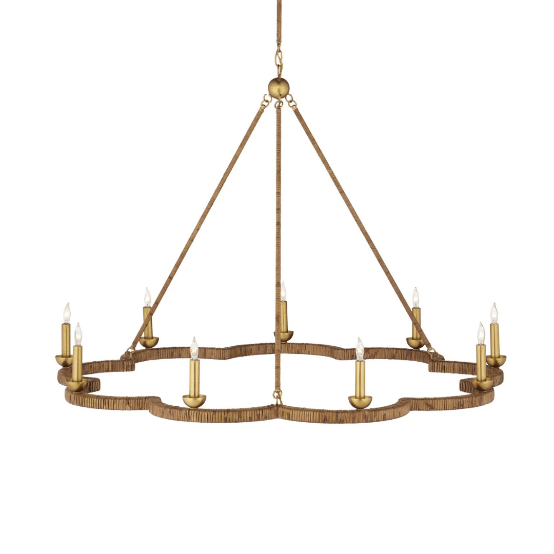 Stevie Scalloped Chandelier - Our Boat House