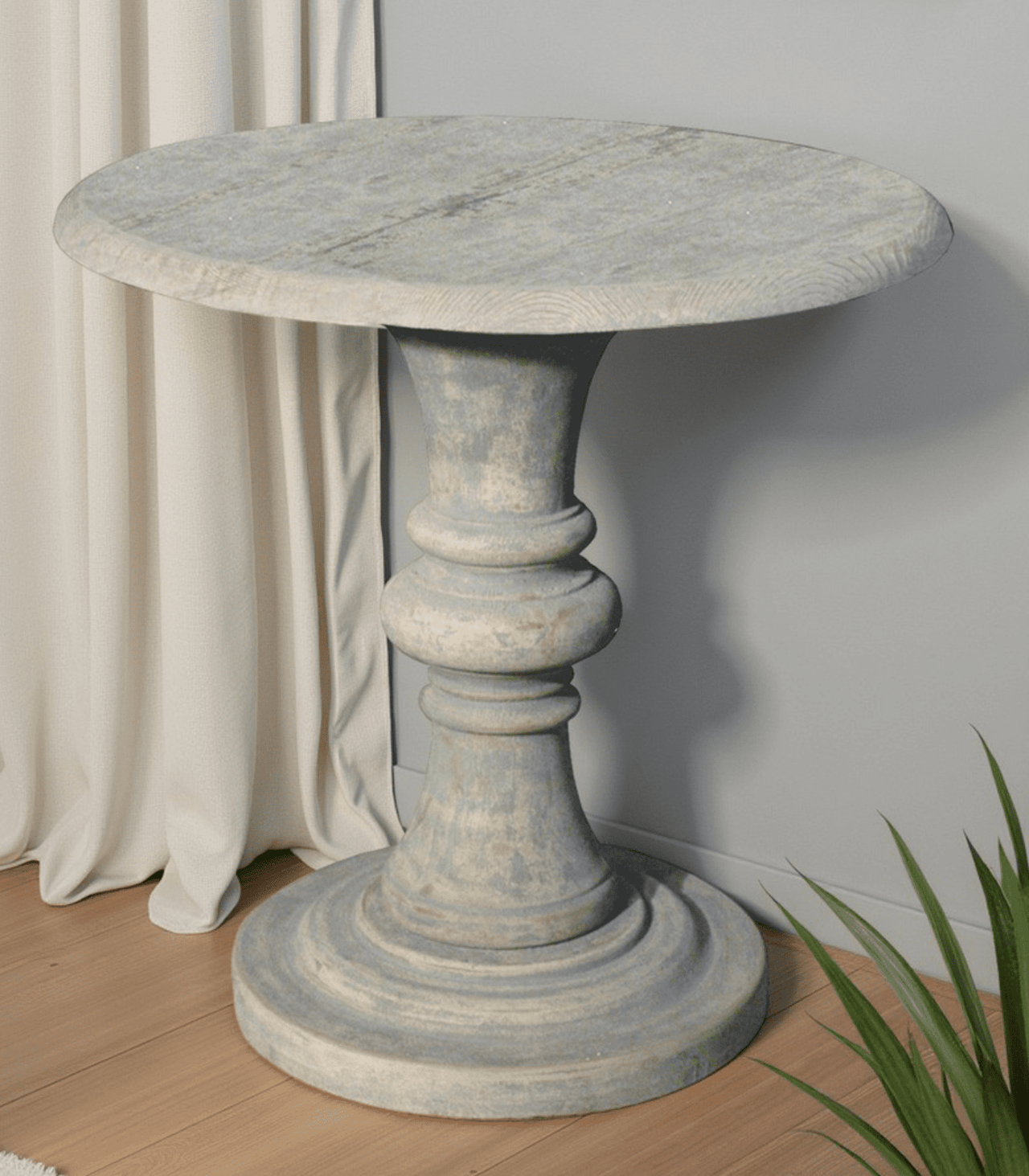 Storm Blue Side Table - coastal inspired home furnishing