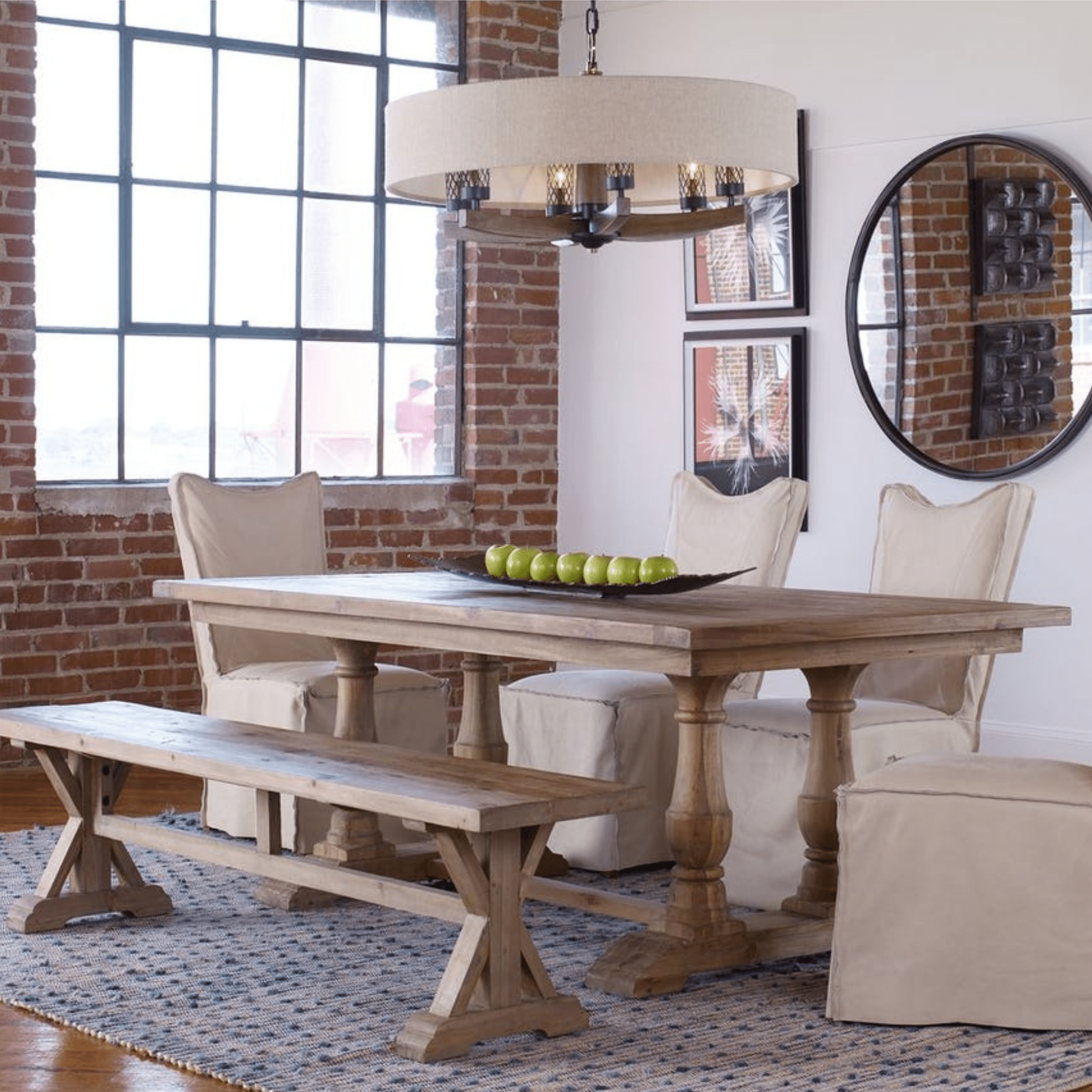 Stratton Rectangular Dining Table - Our Boat House