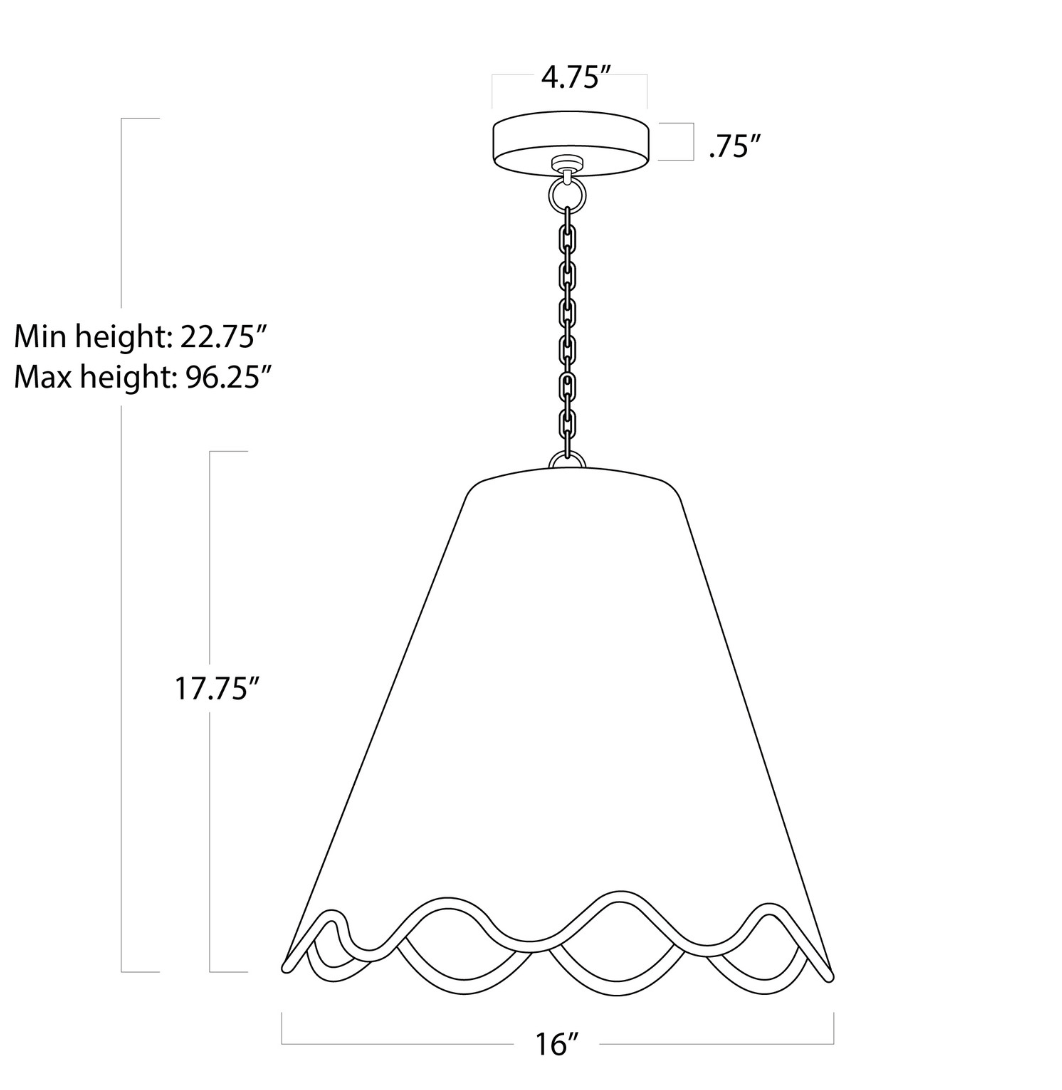 Summer Outdoor Pendant - Small - Our Boat House