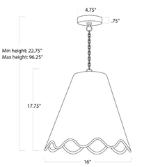 Summer Outdoor Pendant - Small - Our Boat House