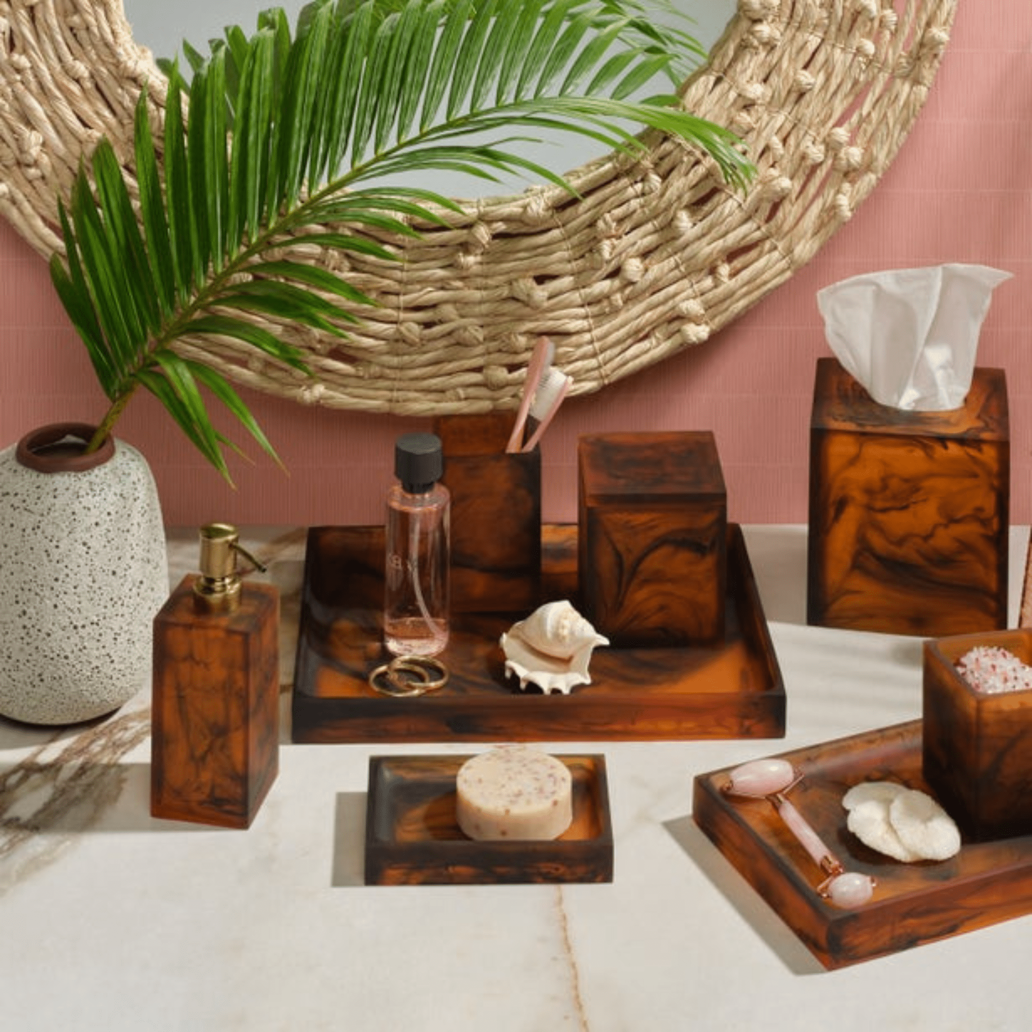 Tavira Bath Accessories - Our Boat House