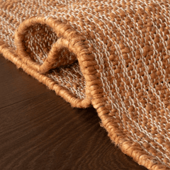 Tayo Modern Striped Indoor Rug - Orange - Our Boat House