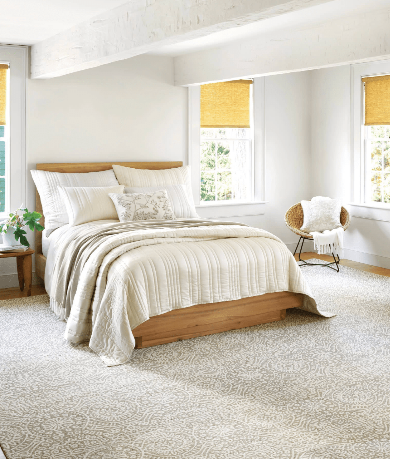 Temple Hand Micro Hooked Wool Rug - Taupe - Our Boat House