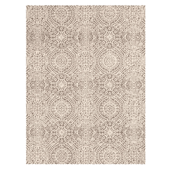Temple Hand Micro Hooked Wool Rug - Taupe - Our Boat House