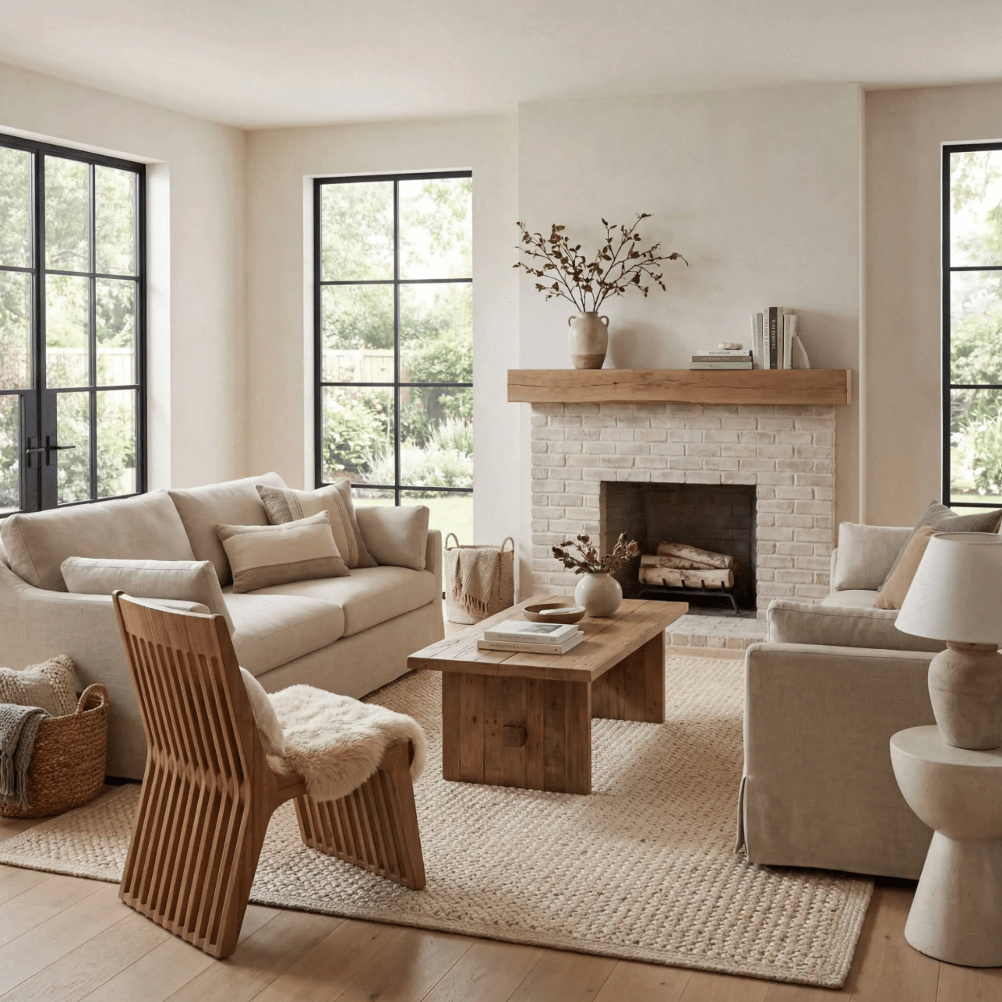 Thale Textured Handmade Jute Rug - Bleach - Our Boat House
