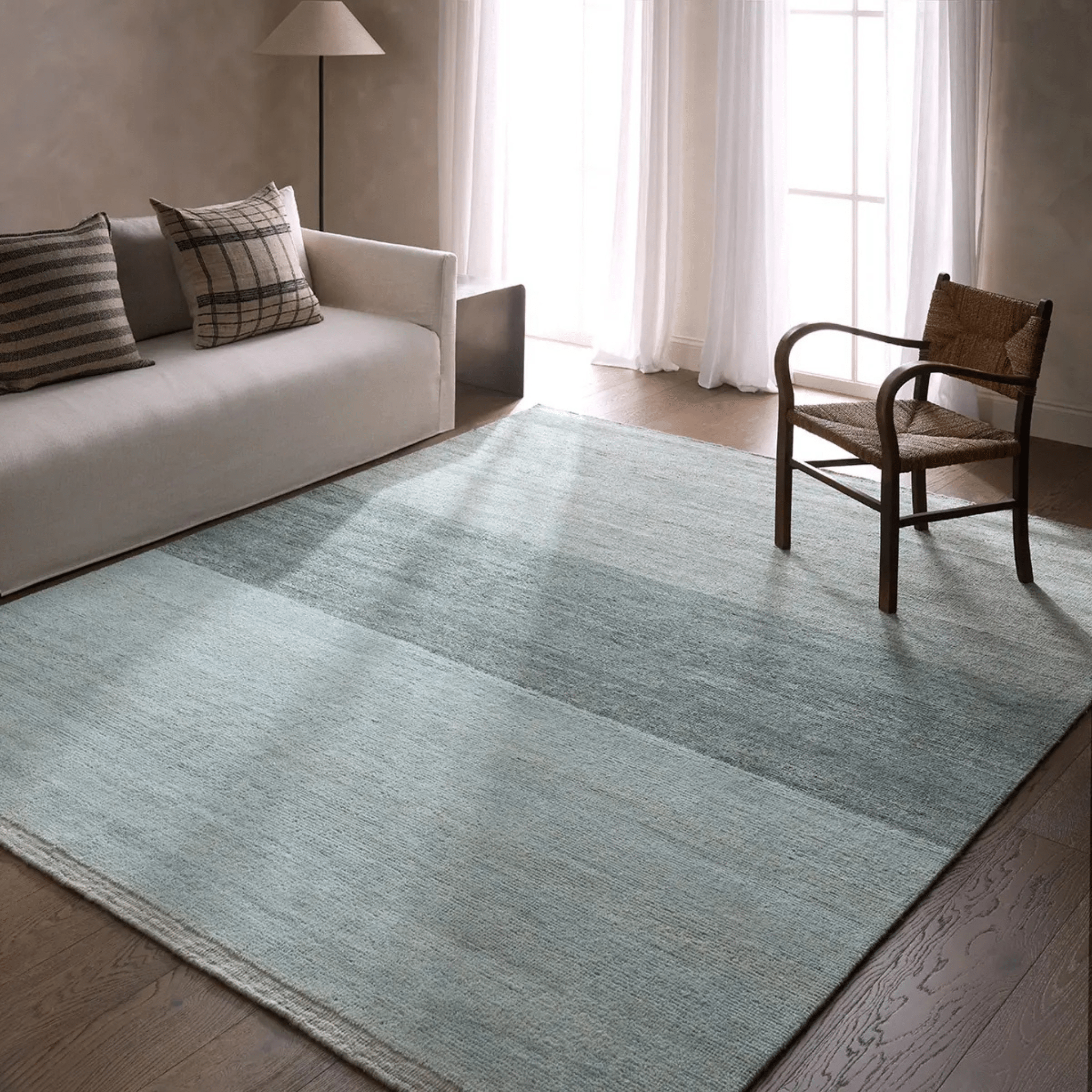 Tide Horizon Wool Rug - Our Boat House