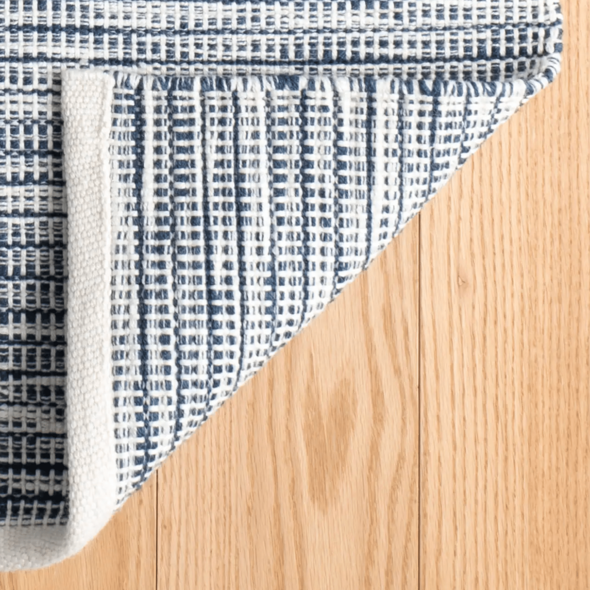 Tideline Handwoven Indoor/Outdoor Rug - Blue - Our Boat House