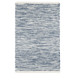 Tideline Handwoven Indoor/Outdoor Rug - Blue - Our Boat House
