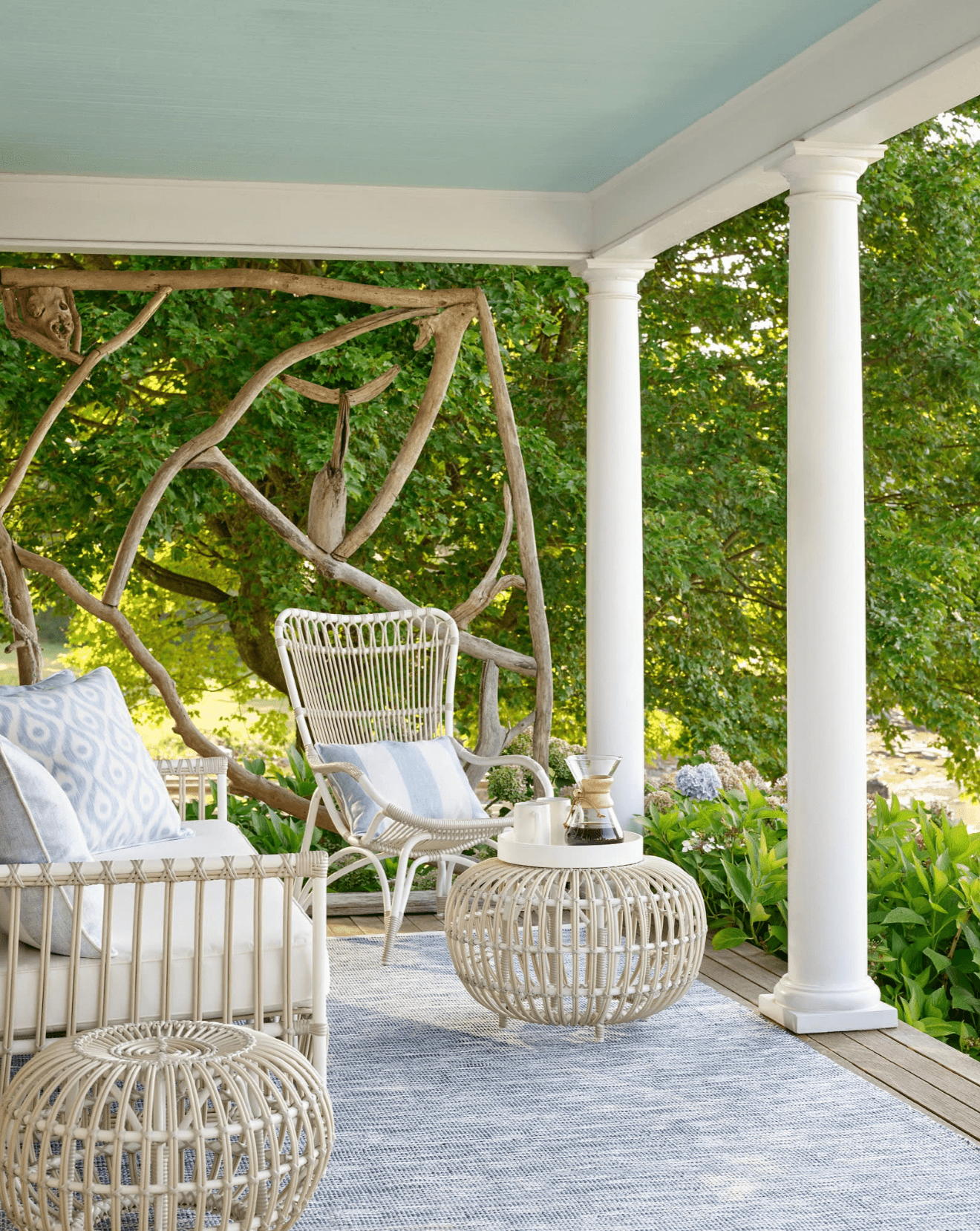 Tideline Navy - Indoor/ Outdoor Rug - Our Boat House