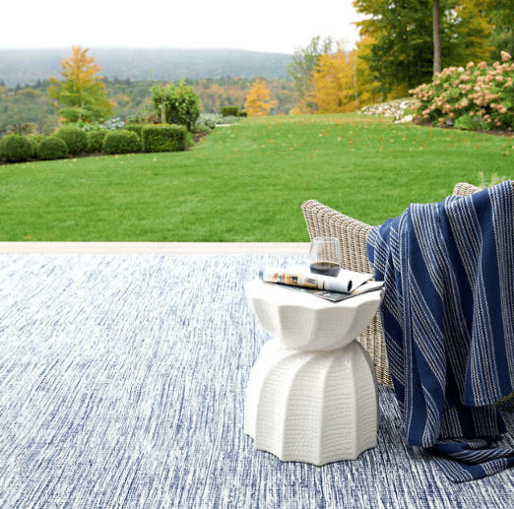 Tideline Navy - Indoor/ Outdoor Rug – Our Boat House