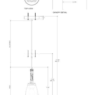 Tidewater Pendant - Our Boat House