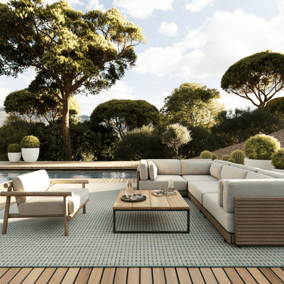 Tirzah Modern Indoor/Outdoor Rug - Our Boat House