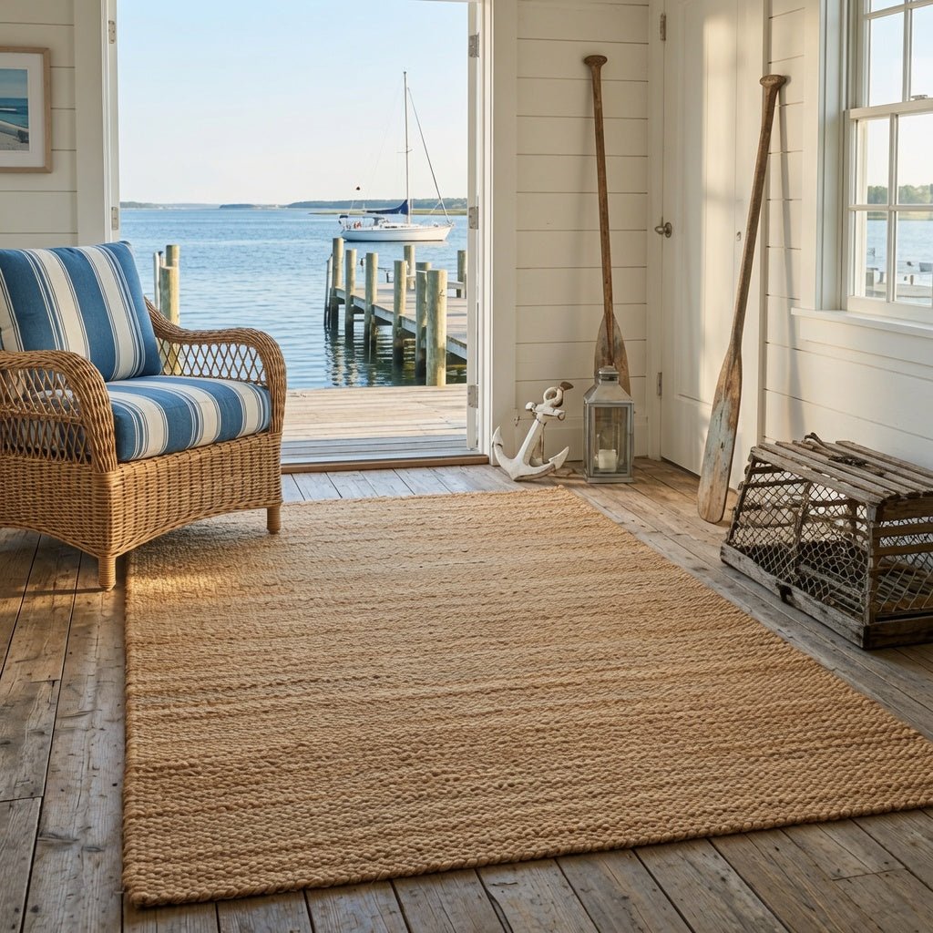 Toland Natural Jute Rug - Our Boat House