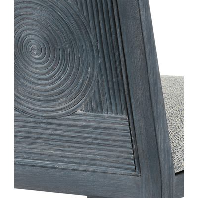 Treasure Cay Navy Counter Stool - Our Boat House