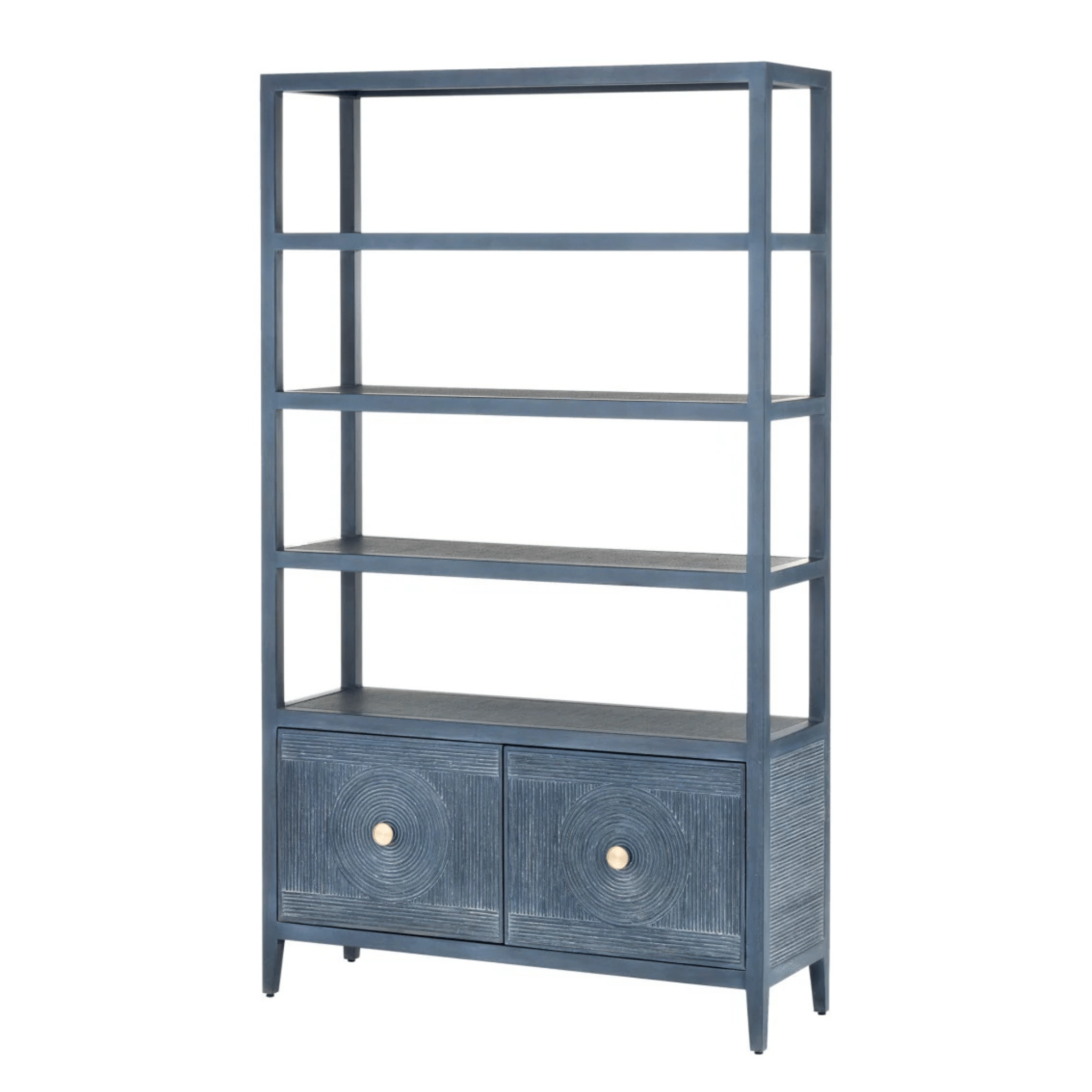 Treasure Cay Vintage Navy Etagere - Our Boat House