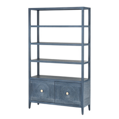 Treasure Cay Vintage Navy Etagere - Our Boat House