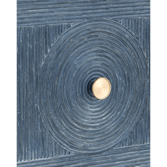 Treasure Cay Vintage Navy Etagere - Our Boat House