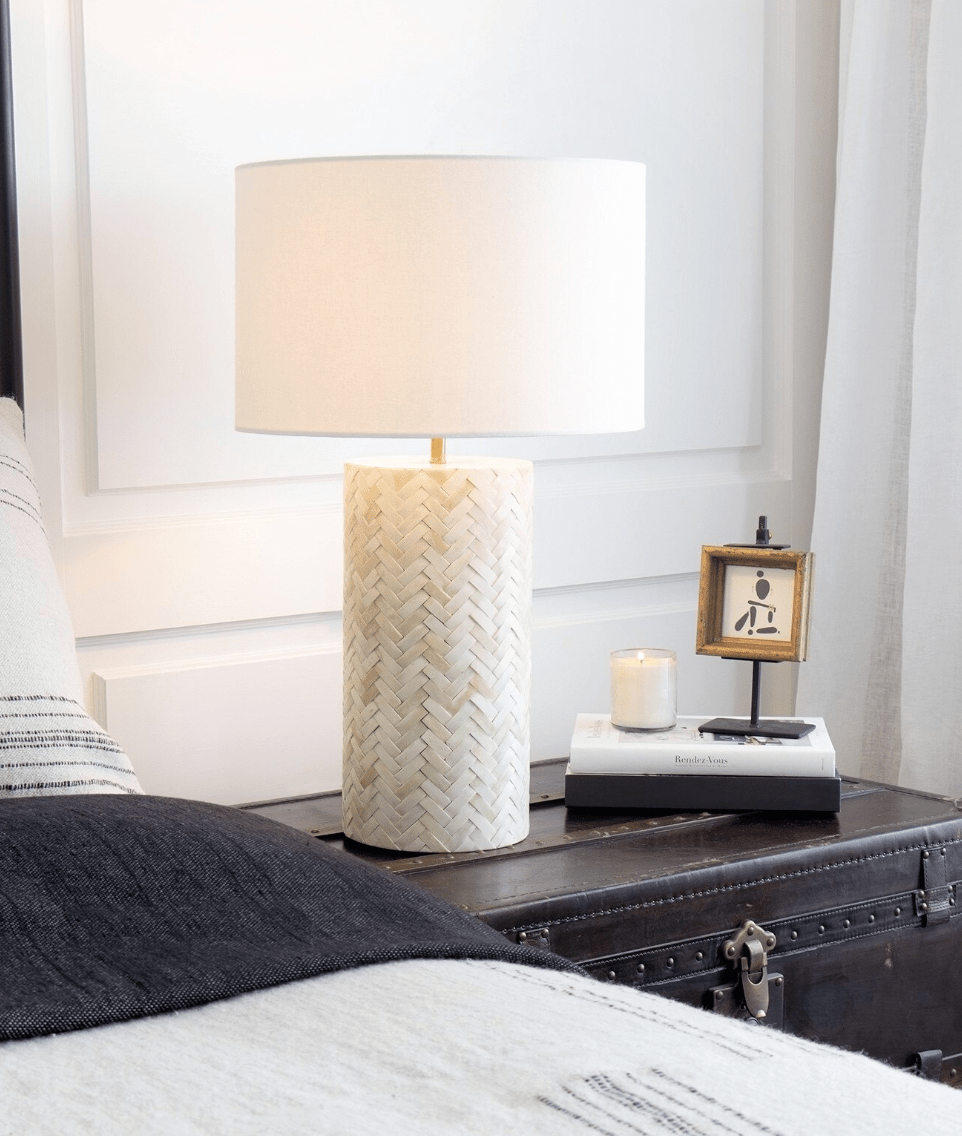 Trellis Table Lamp - Our Boat House