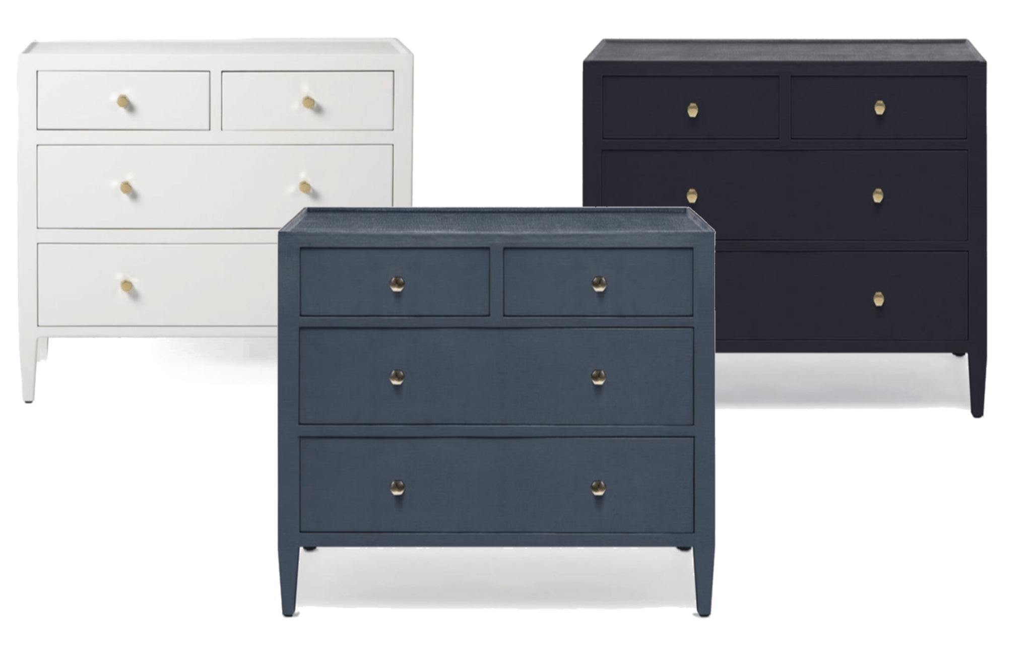 Trinidad Belgian Linen 48" Dresser - Three Colors Trinidad Belgian Linen 48" Dresser - Three Colors
