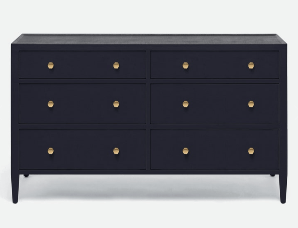 linen color dresser Leona Parchment White And Natural Linen Dresser