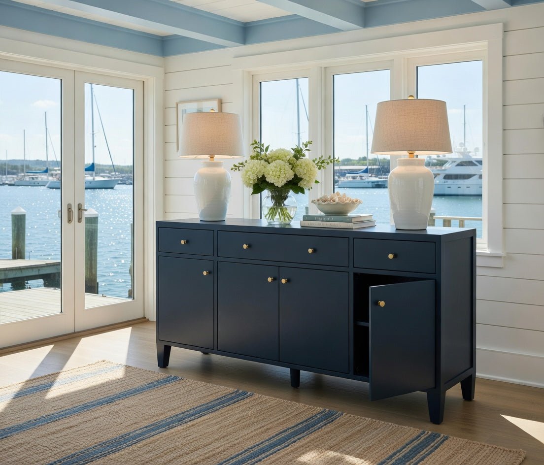 Trinidad Belgian Linen Sideboard - Three Finishes - Our Boat House