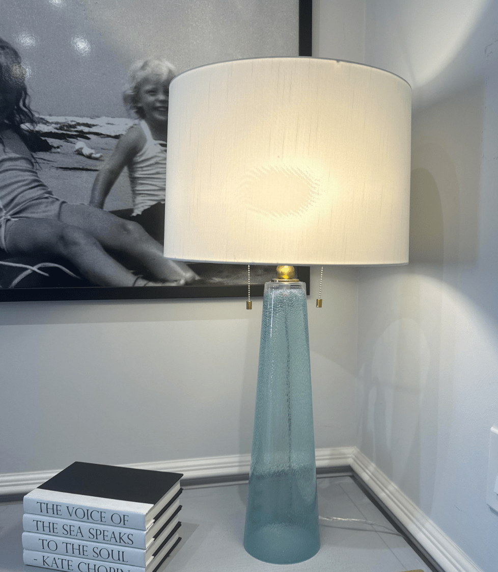 Trowbridge Glass Table Lamp - Our Boat House
